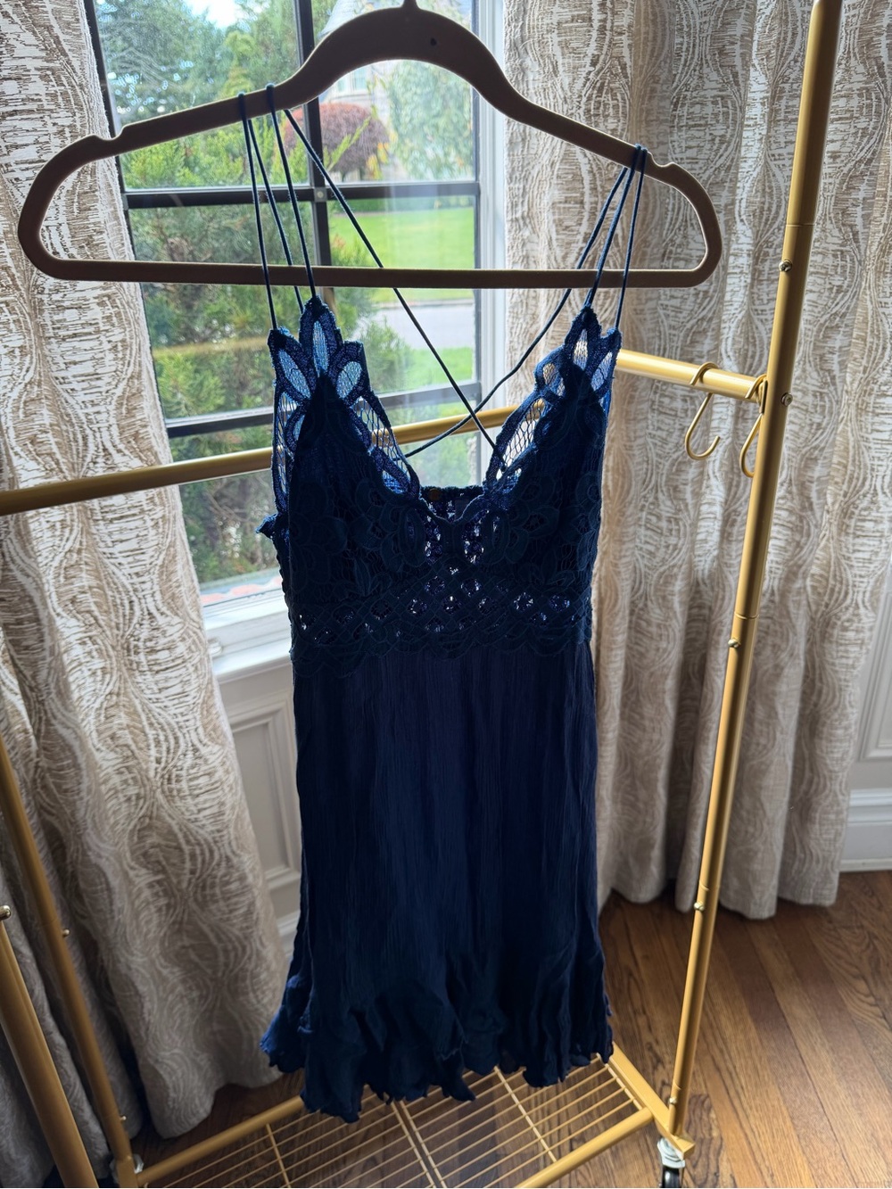 Free people Navy Dress